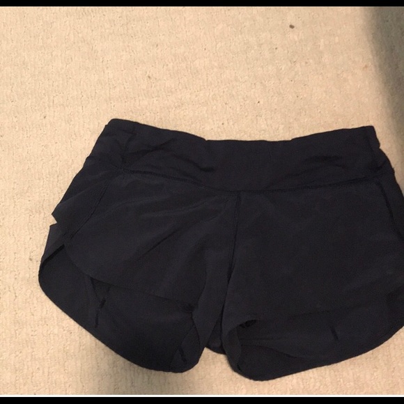 Navy Lululemon Shorts - Picture 2 of 3